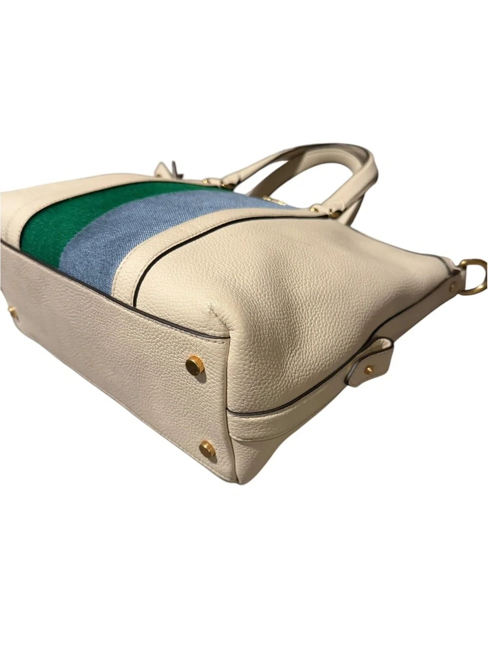 Kate Spade Racing Stripe Faye Medium Satchel